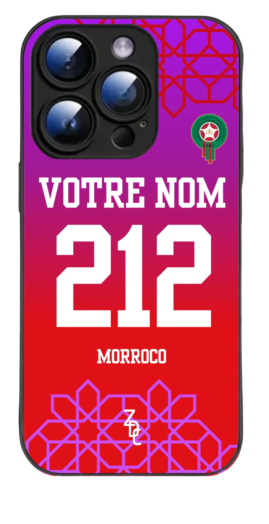 Coque Foot Personnalisée -Édition Maghreb United