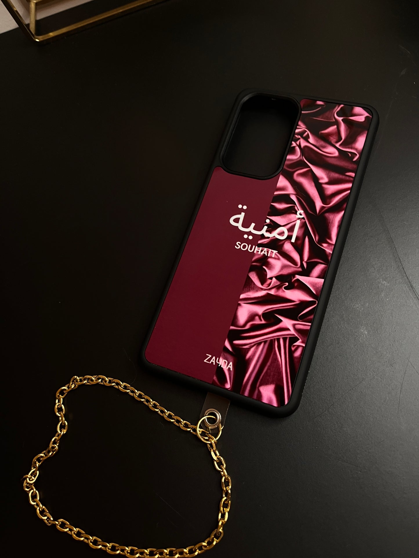 BURGUNDY SILK